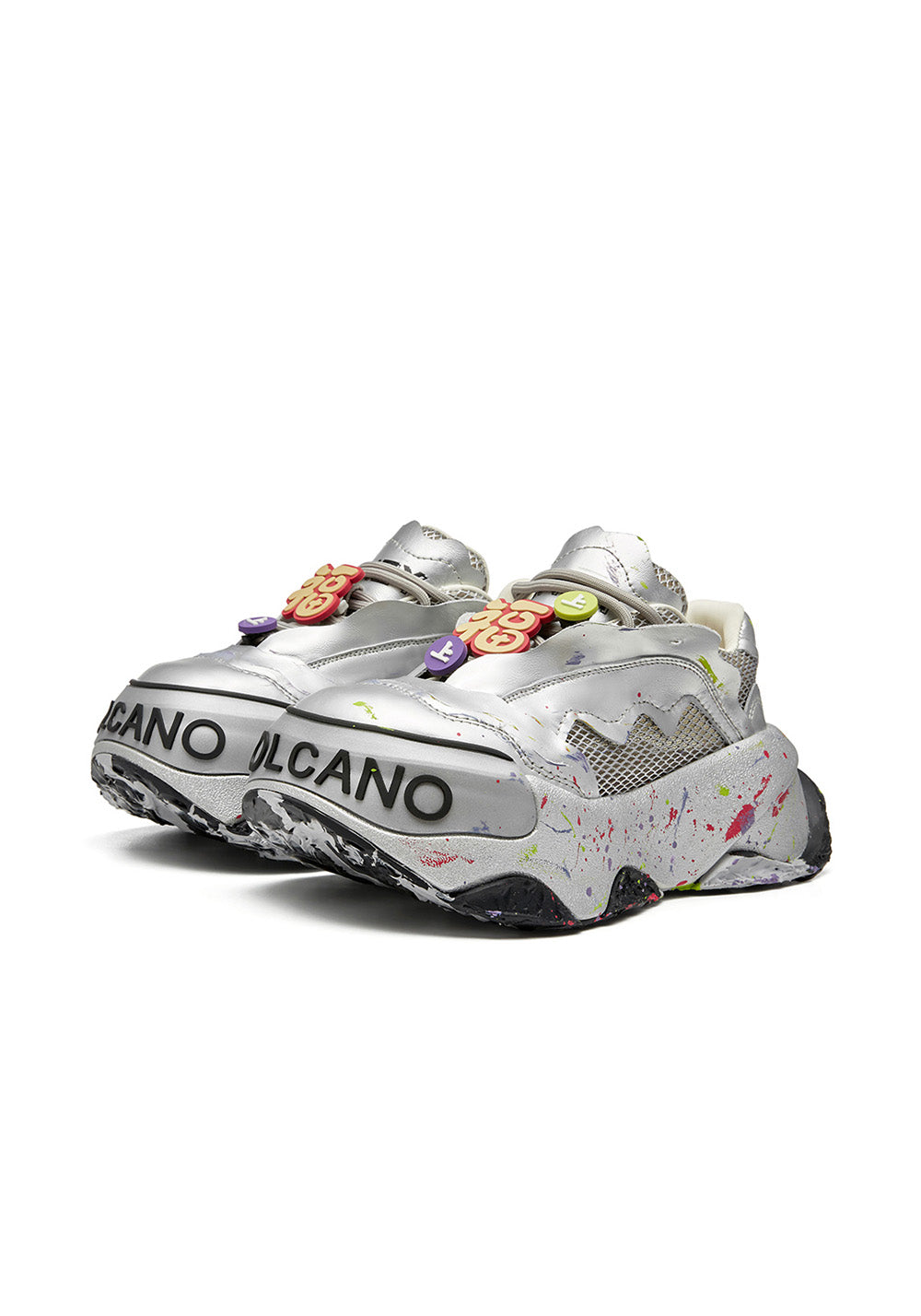 XMZY | Chunky Dad Sneakers-Silver - PSYLOS 1, XMZY | Chunky Dad Sneakers-Silver, Chunky Sneakers, XMZY•JAPAN, PSYLOS 1